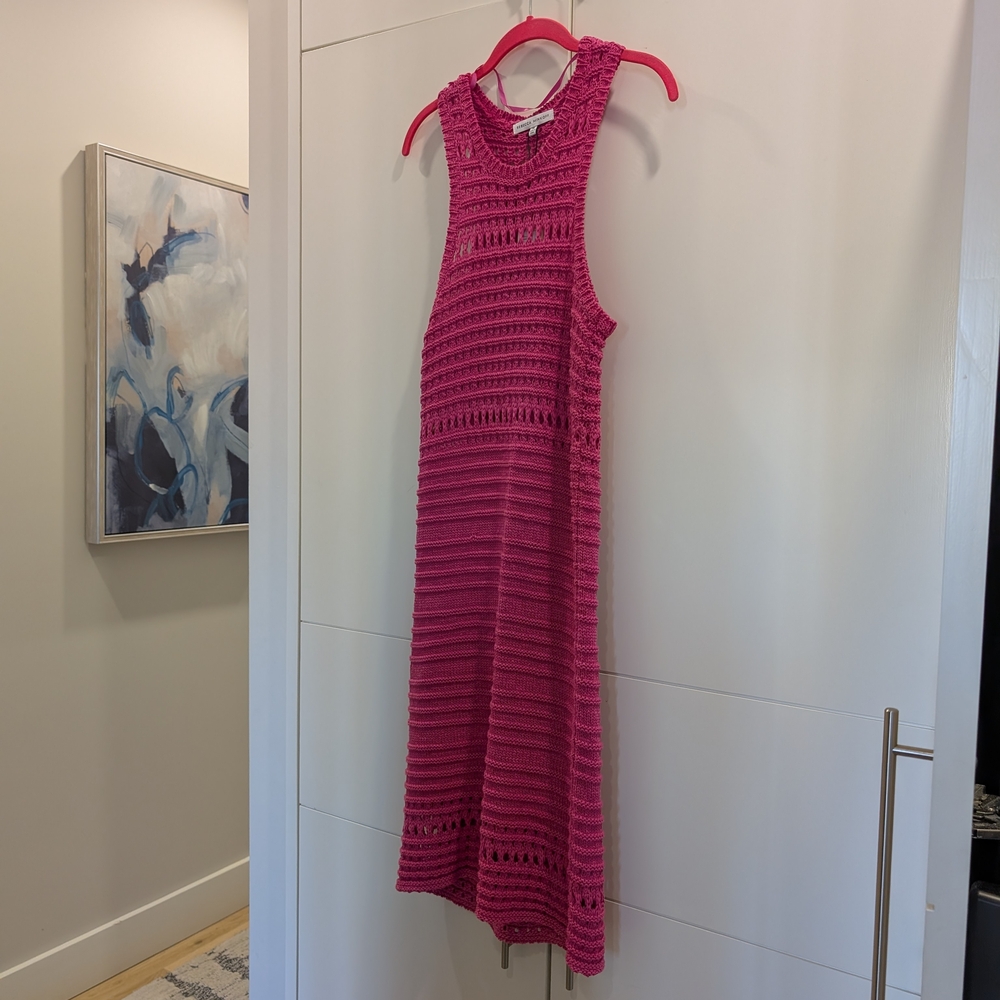 NWT Rebecca Minkoff Pink Midi Dress